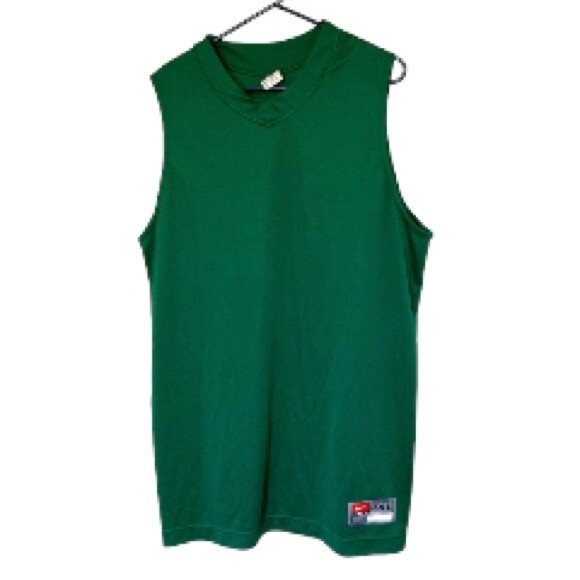 NIKE Muscle Tank Green Team Sports Tank Top Size 2XL - Picture 1 of 12
